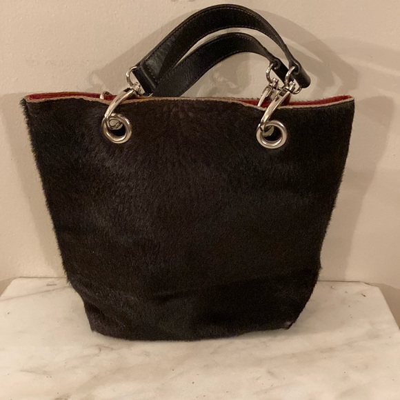 Maurizio Taiuti Handbags - COPY - Maurizio Taiuti Pony fur bag